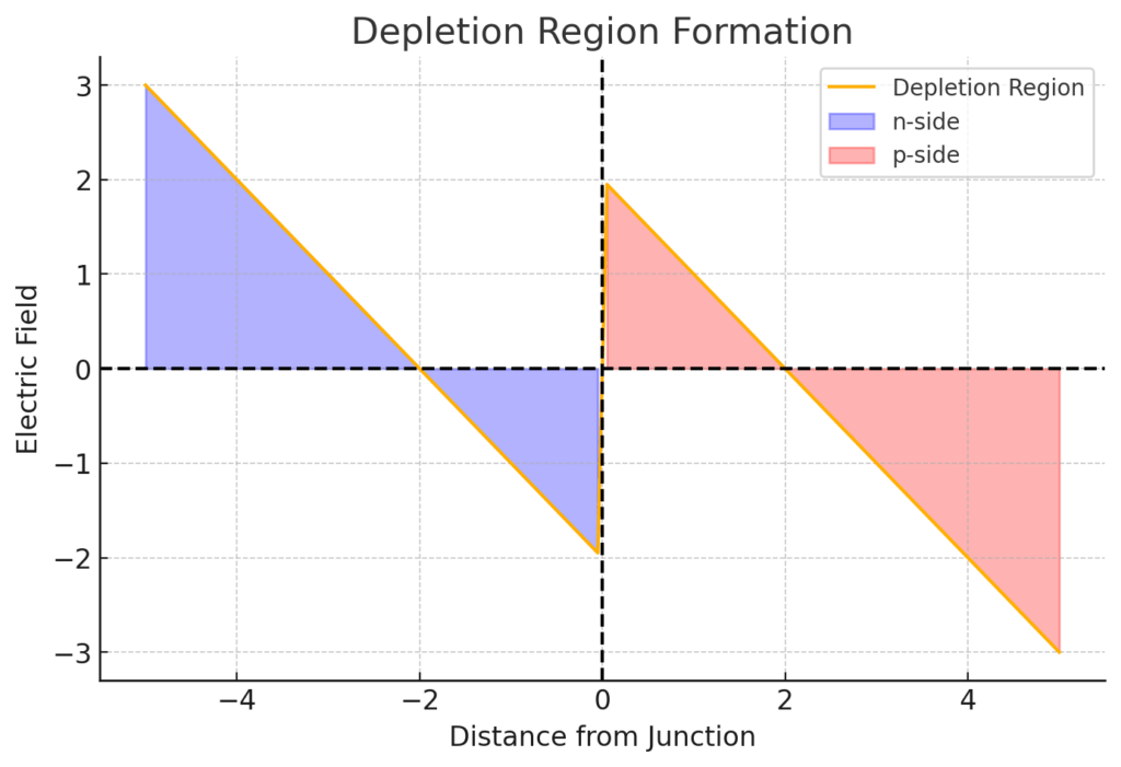 Formation of the Depletion Region