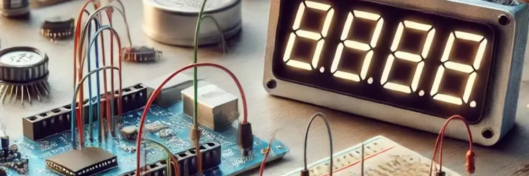 7-Segment Common Cathode LED Display Counter using 8051 MUC