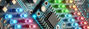 Attractive Decorative Effects of LEDs using 8051 Microcontroller