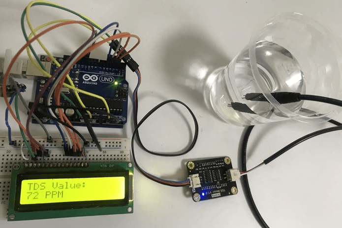 Measurement of TDS of Water Sample using Arduino UNO