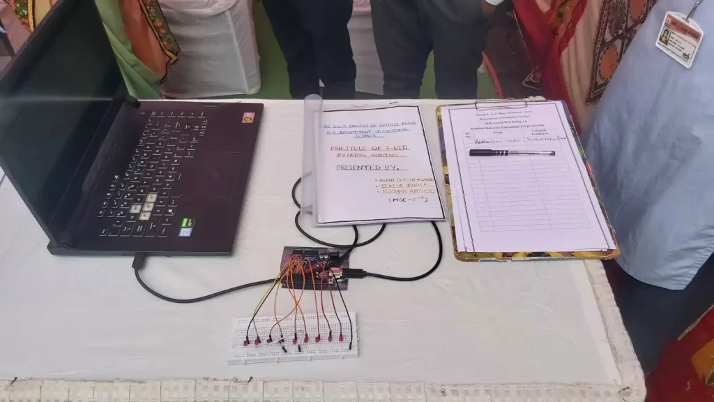 Demonstration of Projects on the Event of Inauguration of MSc Computer Science Lab 2 Vidyasagar Academy Akola