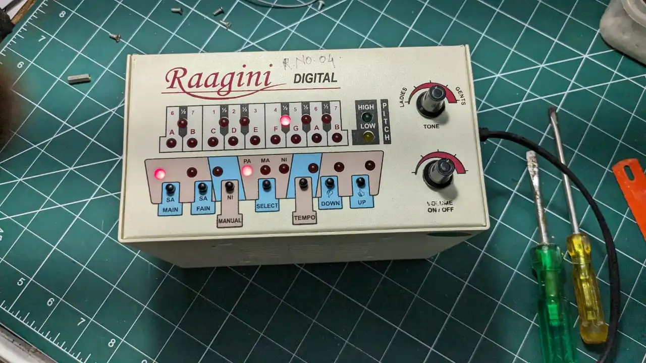 Raagini electronic tanpura 2024 with tabla