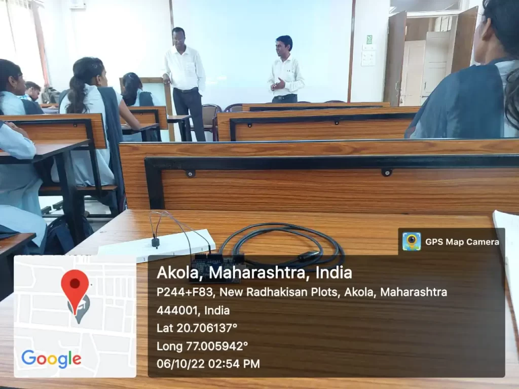 RLT Arduino Workshop 2022 for MSc Students 7 Vidyasagar Academy Akola