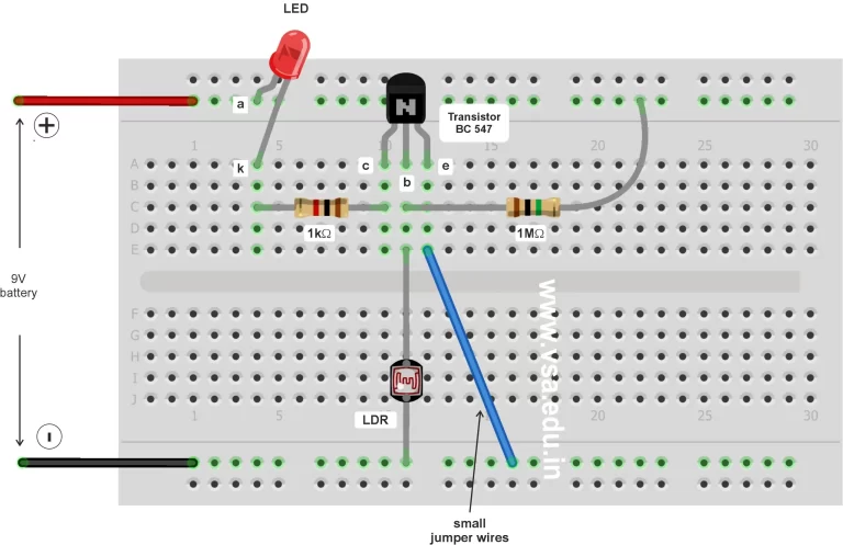 B13: Automatic Street Light Control Circuit