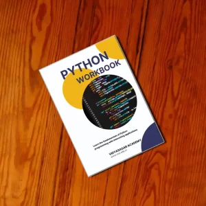 With Python workbook you will be able to understand and code your ideas into real application programming