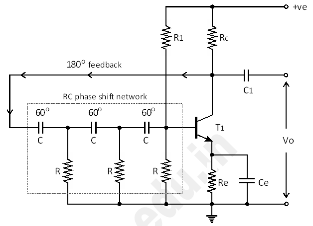 RC Phase Shift Oscillator