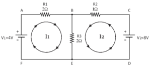 Simple Calculation Methods to Solve Problems of Mesh Analysis