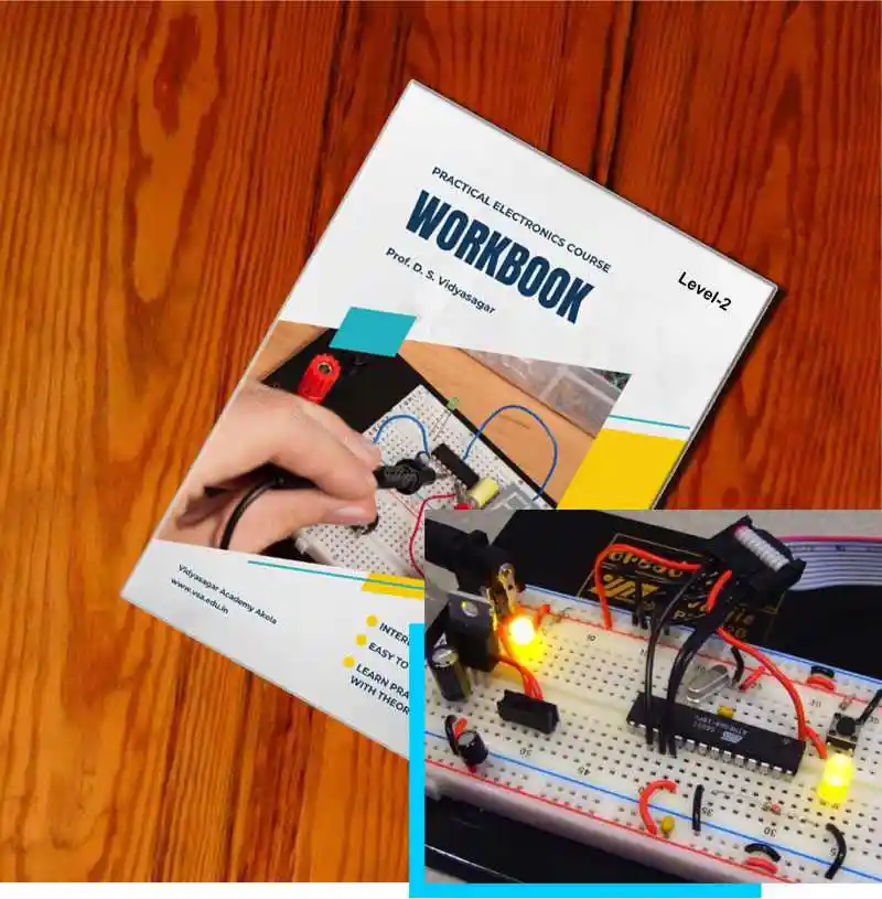 Practical Electronics (Level-2) Workbook & Experimental Kit