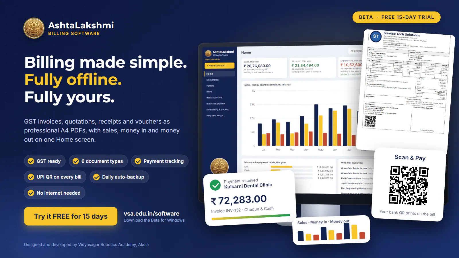 AshtaLakshmi Billing Software